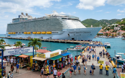 How can you experience local culture during a short cruise port stop?