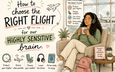 How to Choose the Right Flight for Your Neurodivergent, Highly Sensitive, or Anxious Brain