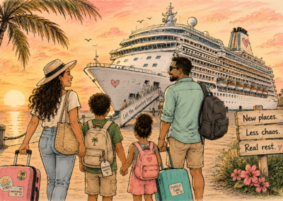 Cruises for Non-Cruise People: What Anxious, Sensory-Sensitive Moms Actually Need to Know