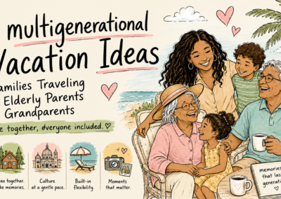 Five Multigenerational Vacation Ideas for Families Traveling With Elderly Parents or Grandparents