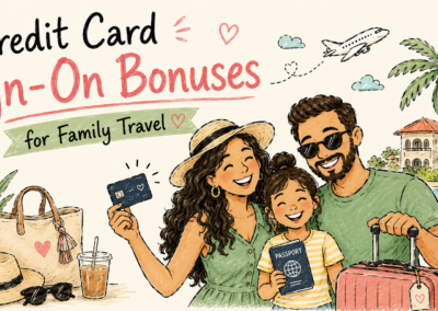 Credit Card Sign-On Bonuses 101: How Families Can Earn Travel Rewards Without Going Into Debt