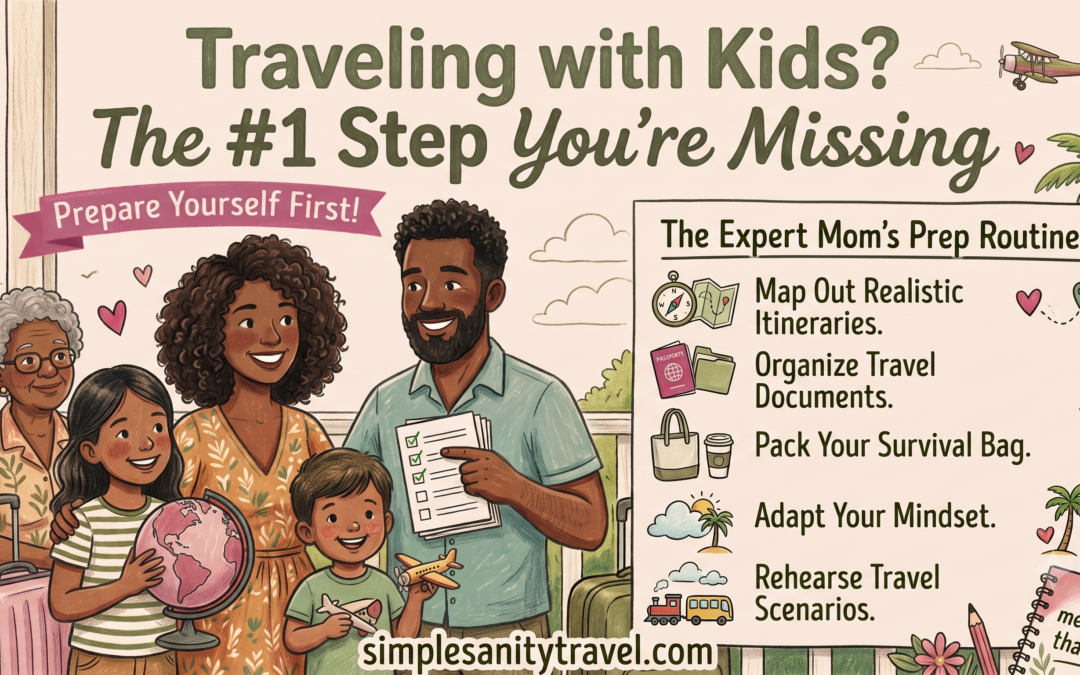 How to Prepare Your Kids for Travel (Start With Yourself)