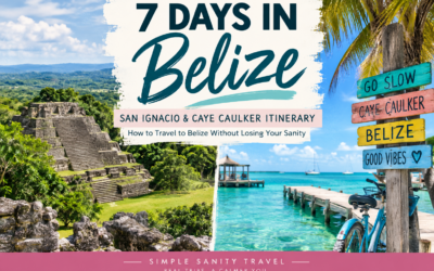7 Days in Belize: San Ignacio & Caye Caulker Itinerary