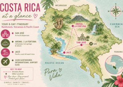 8 Days in Costa Rica: A First-Timer’s Guide to San José, Arenal & Jacó