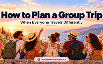 How to Plan a Group Trip When Everyone Has a Different Travel Personality